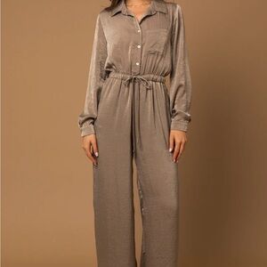 Elegant Silky Jumpsuit